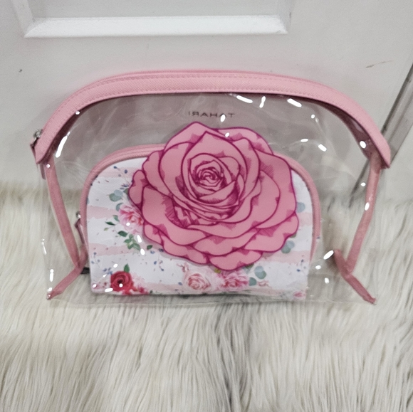 Tahari travel cosmetic bag set new - Picture 12 of 12